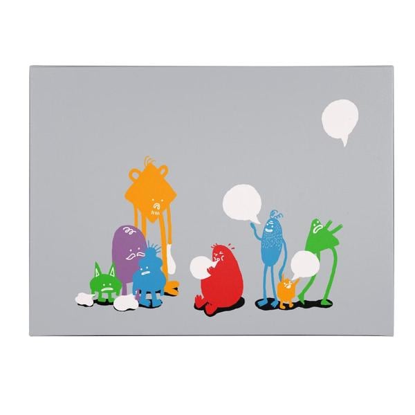 Budi Satria Kwan 'Speech Bubble' Canvas Art Trademark Fine Art Canvas