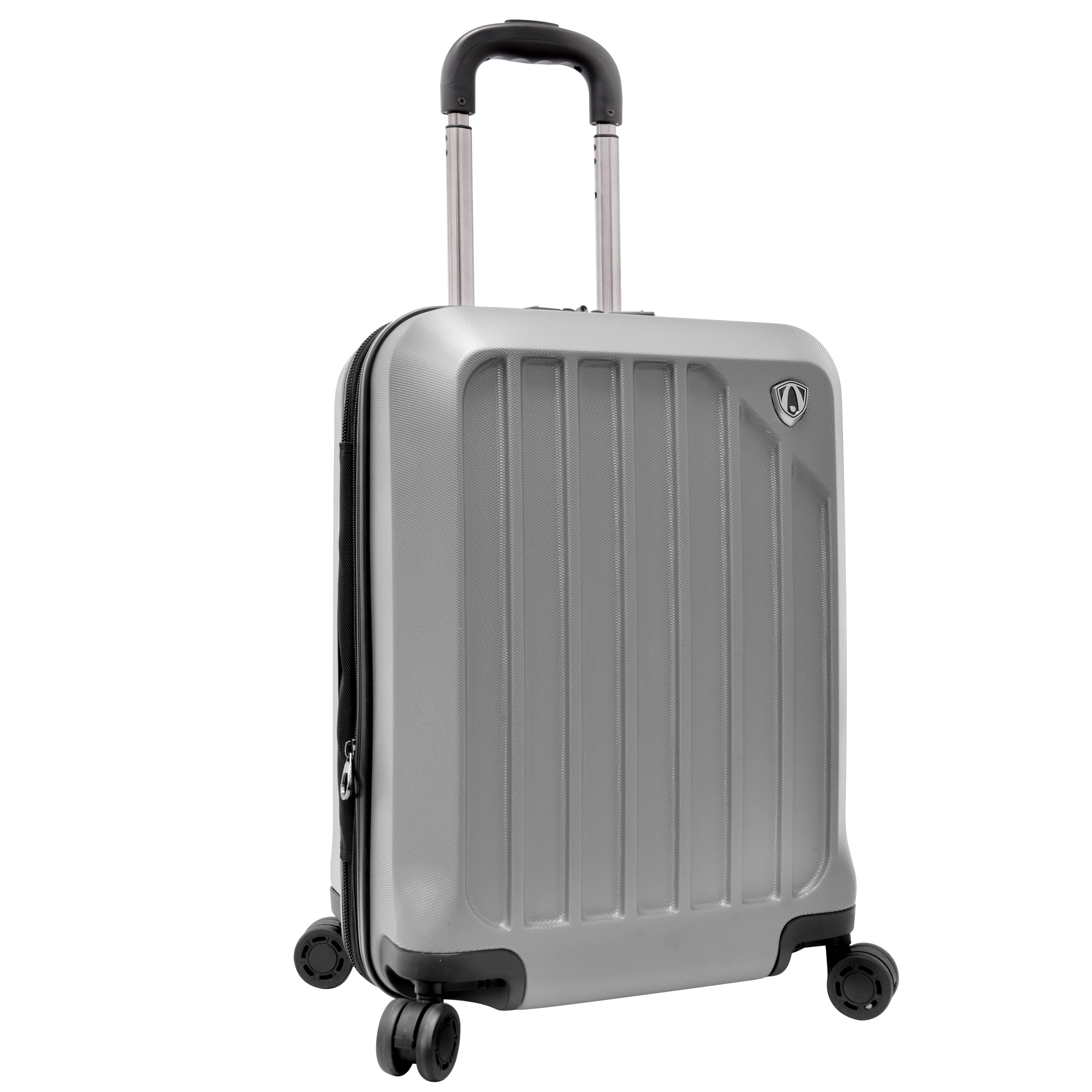 Travelers Choice Glacier 21 inch Hardside Expandable Carry On Spinner Upright