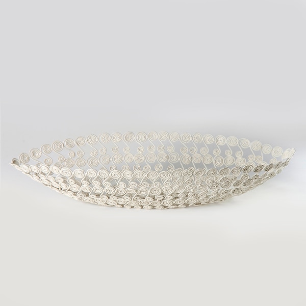 Swirl Wire Boat Bowl (India)