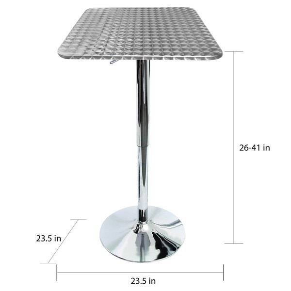 stainless pub table