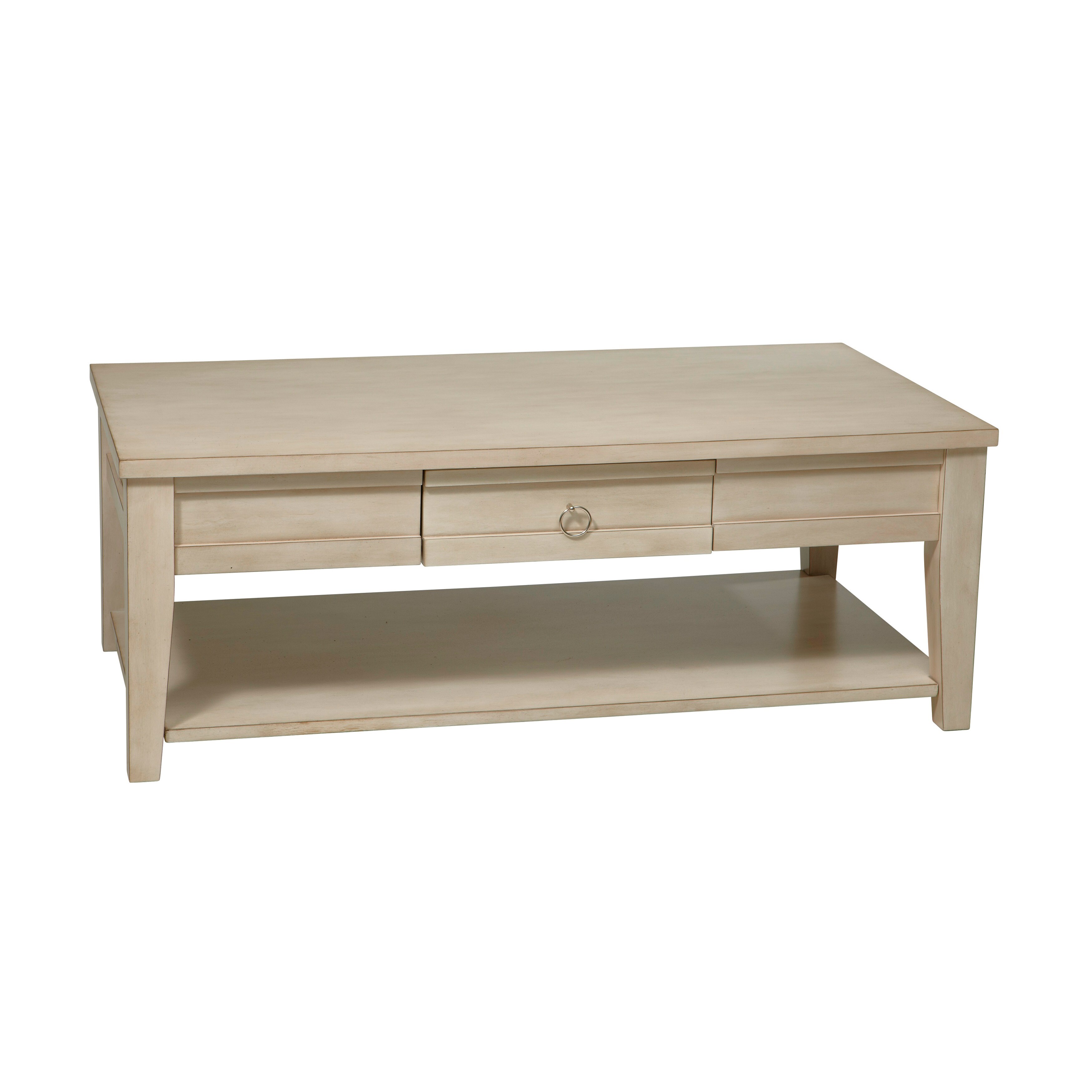 Shop Banyan Rustic Cream Coffee Table Free Shipping Today Overstock