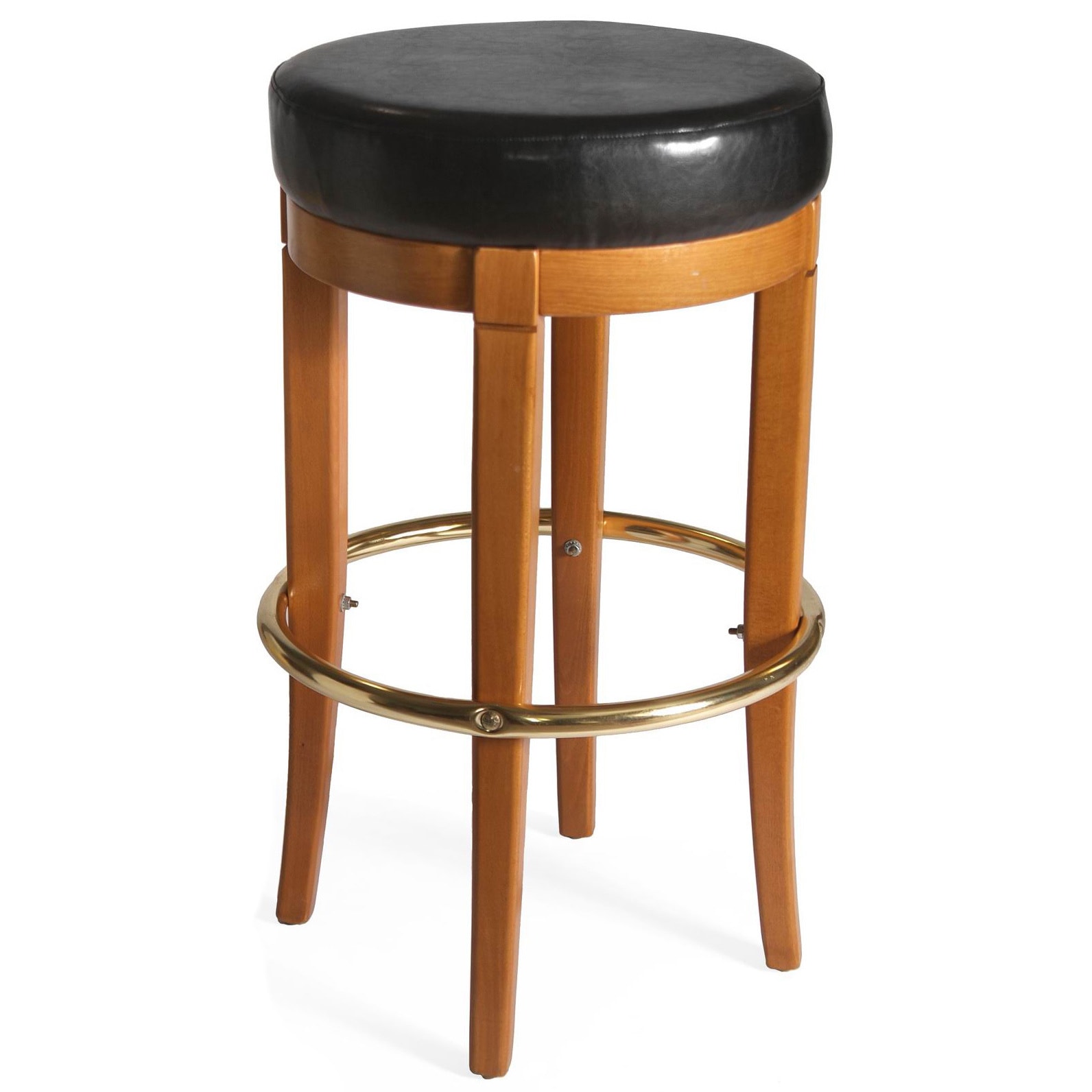 Columbus Upholstered Backless Barstool