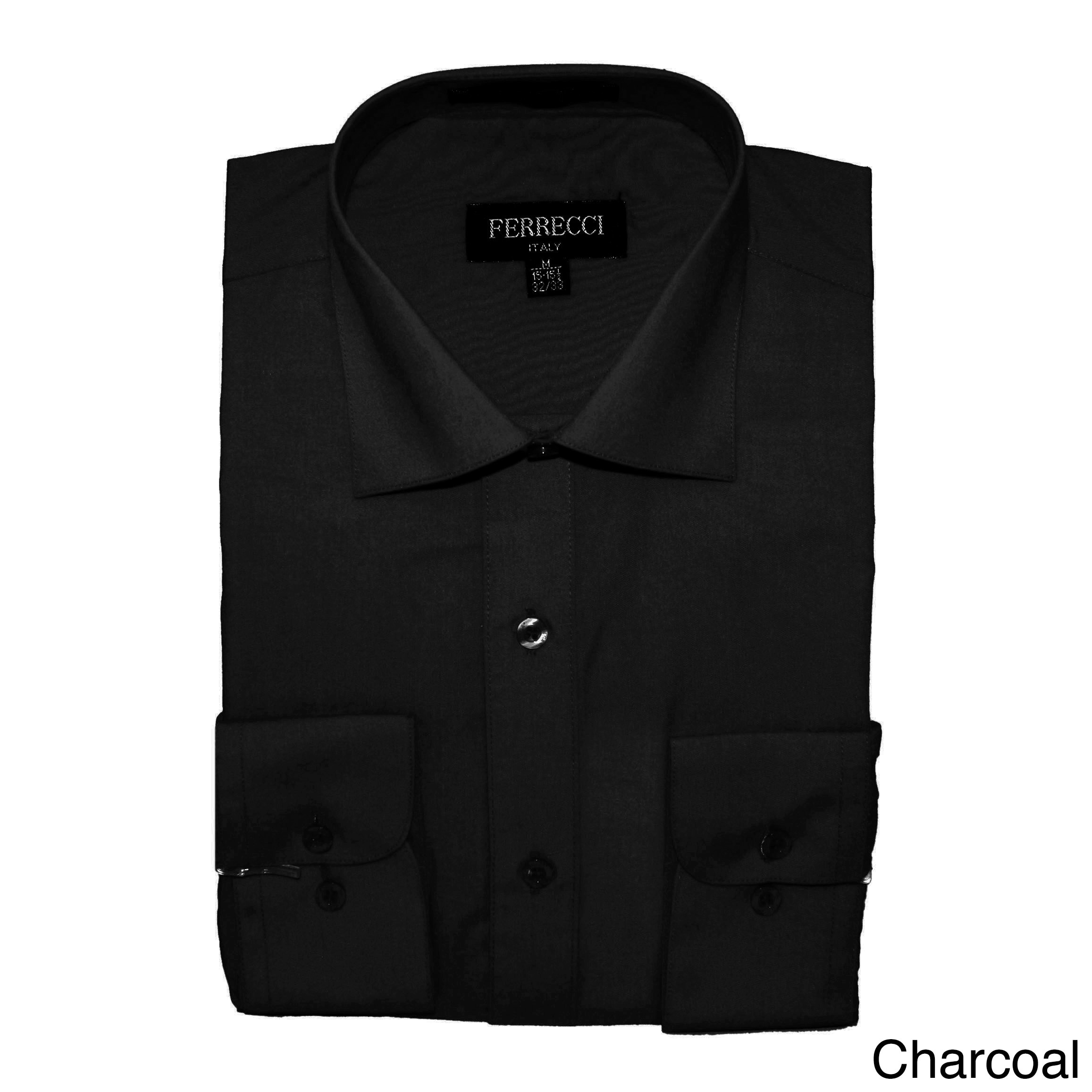 Ferrecci Mens Slim Fit Dress Shirt