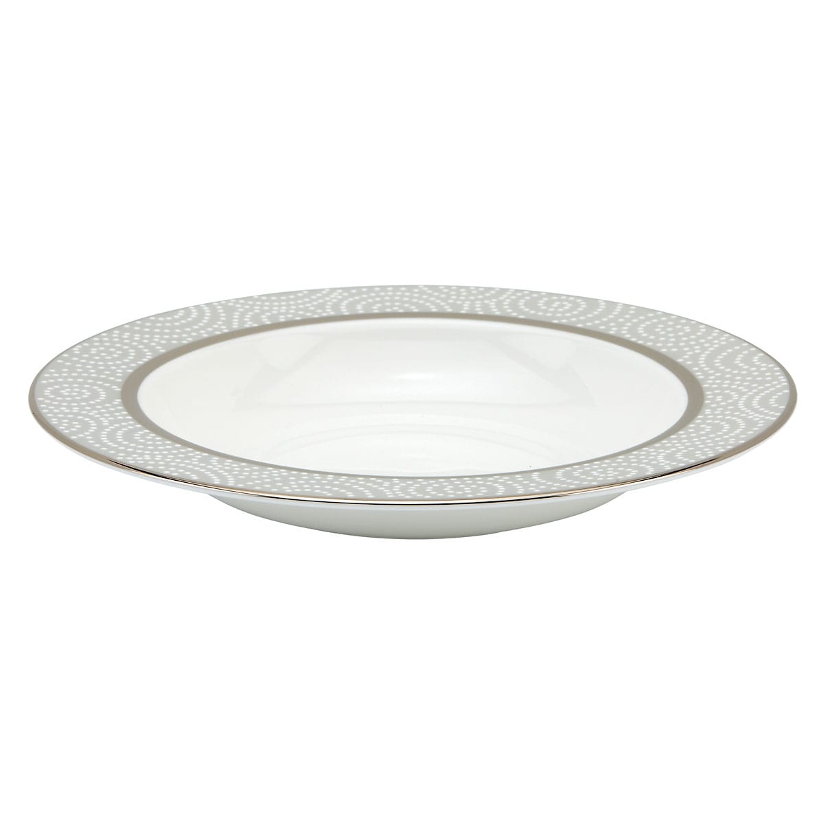 Lenox Pearl Beads Pasta/ Rim Soup Bowl