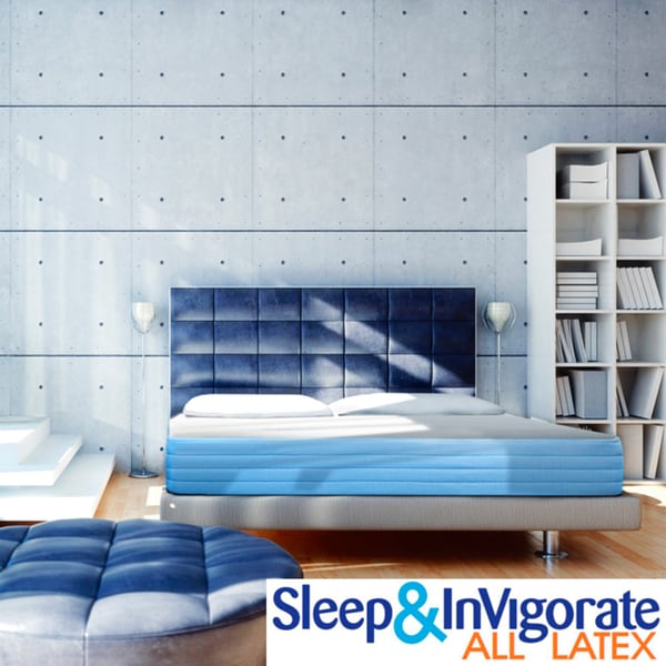 Sleep & Invigorate 10-inch All Latex King-size Mattress