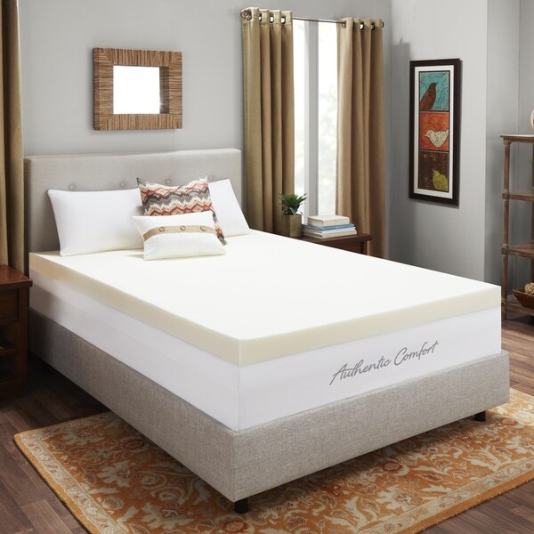 4-inch Breathable Memory Foam Mattress Topper