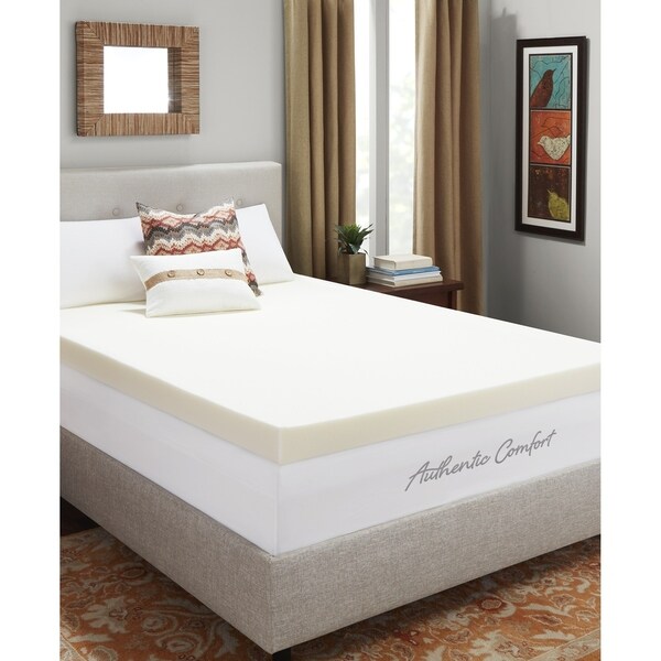 4-inch Breathable Memory Foam Mattress Topper