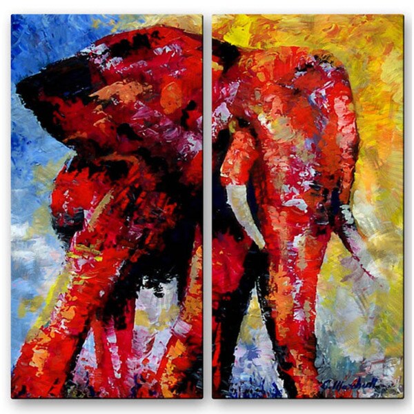 Elephant Wall Decor elephant sunrise' 2-piece metal wall decor set - free shipping Elephant Wall Decor elephant sunrise' 2-piece metal wall decor set - free shipping