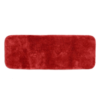 Posh Plush Garnet Red 22 x 60 Bath Runner Bath Rugs