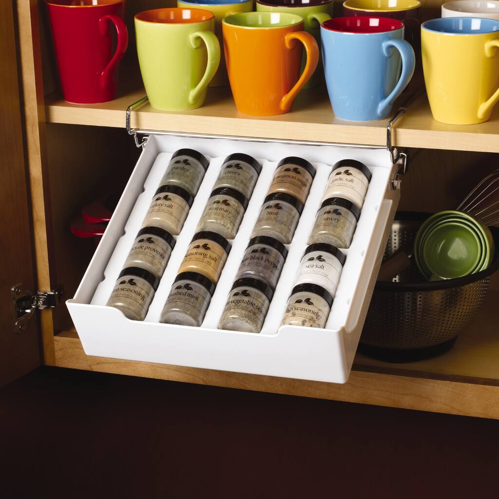 Kamenstein Extra Drawer 12-bottle Spice Rack