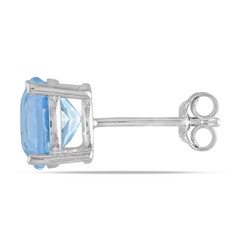 Miadora Sterling Silver Sky Blue Topaz Jewelry Set