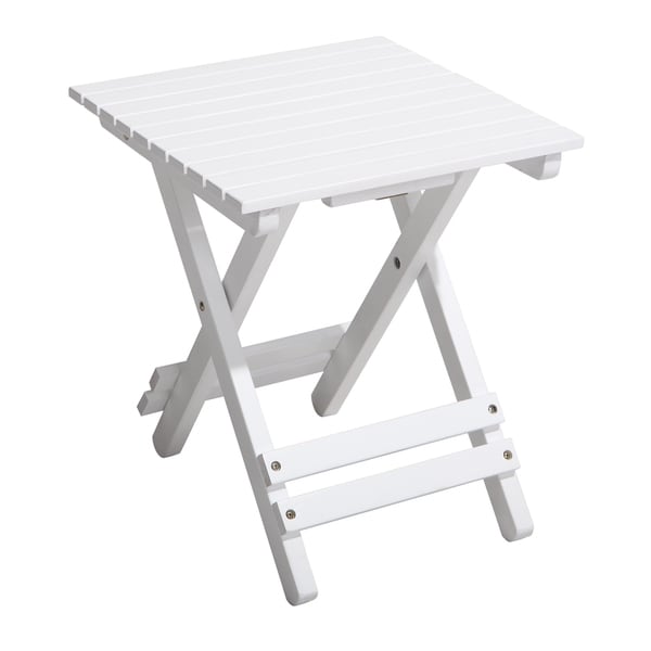White Folding Side Table   Shopping Hip O