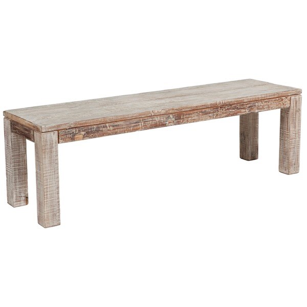 Kosas Home Hamshire 60 Inch Wood Bench