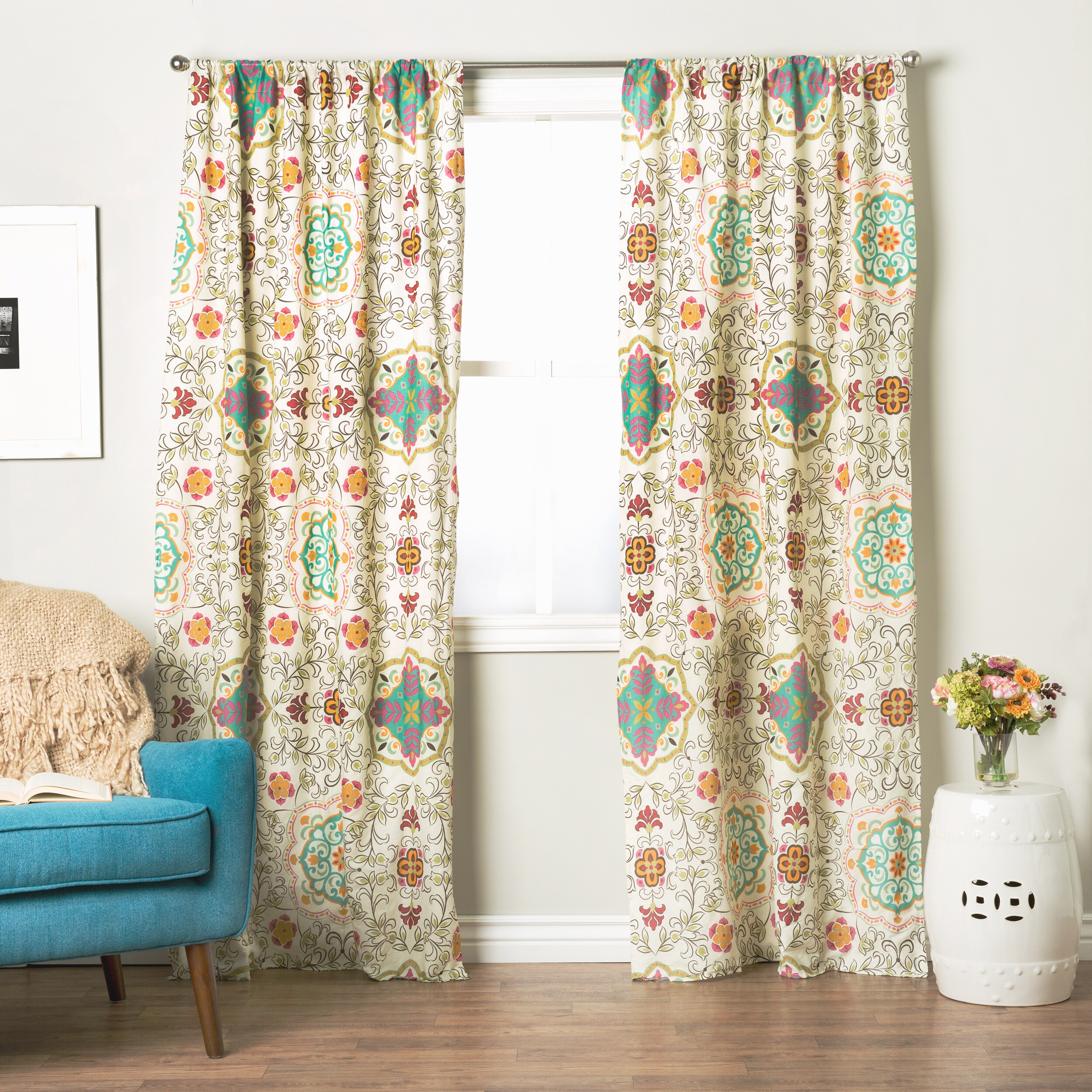 Shop Greenland Home Fashions Esprit Spice 84 Inch Curtain Panel