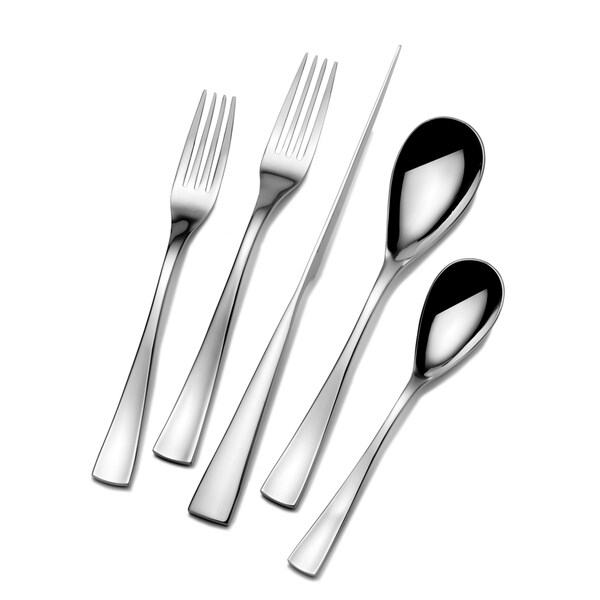 Sasaki 'Equinox' 20-piece Polished Flatware Set - Bed Bath & Beyond ...