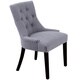 preview thumbnail 4 of 3, Baycastle Button-tufted Dining Chairs (Set of 2)