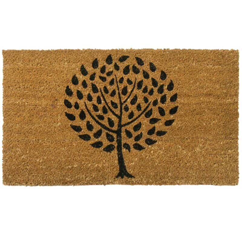 Rubber-Cal "Modern Landscape" Contemporary Doormat, 18 by 30-Inch