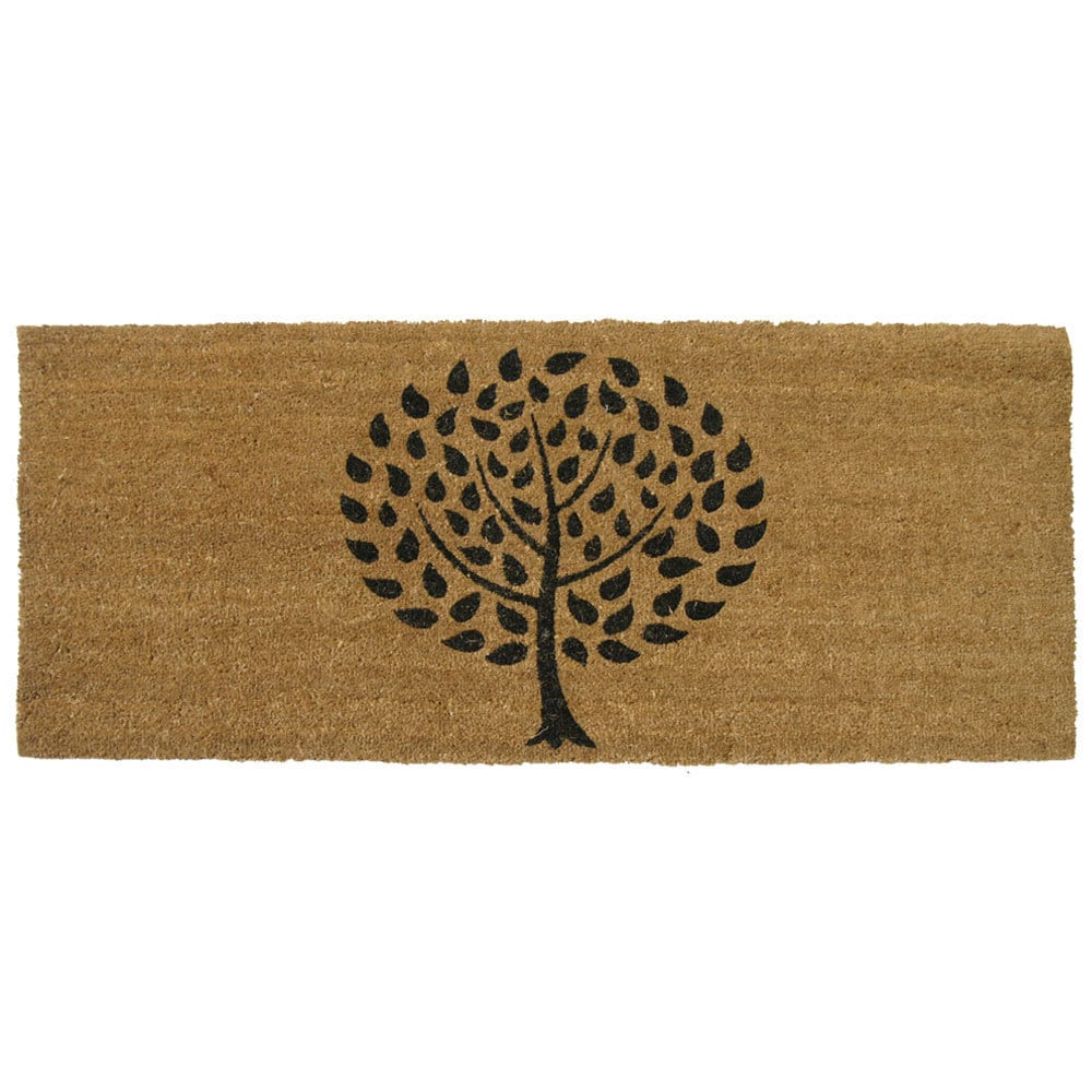 Rubber cal Modern Landscape Contemporary Door Mat (24 X 57)