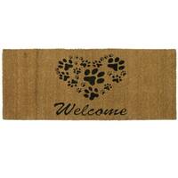 Funny Coir Doormat Hope You Like Big Ass Dogs Front Door Mat Entryway  Outdoor Mat with Heavy Duty Front Porch Welcome Mats Entry Natural Coconut  Brown