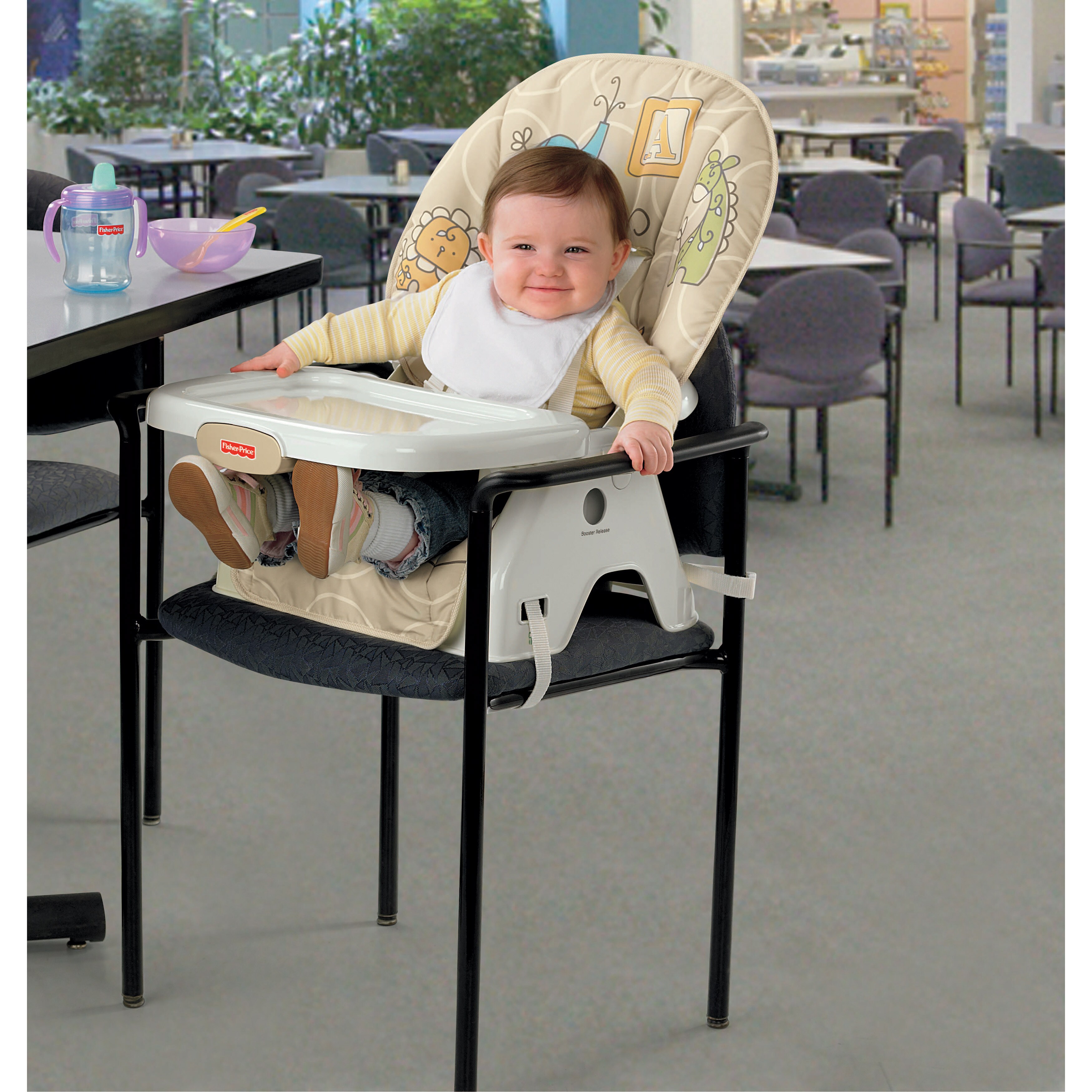 fisher price animal high chair