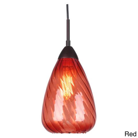 'Soak' 1-light Metallic Bronze Mini-pendant