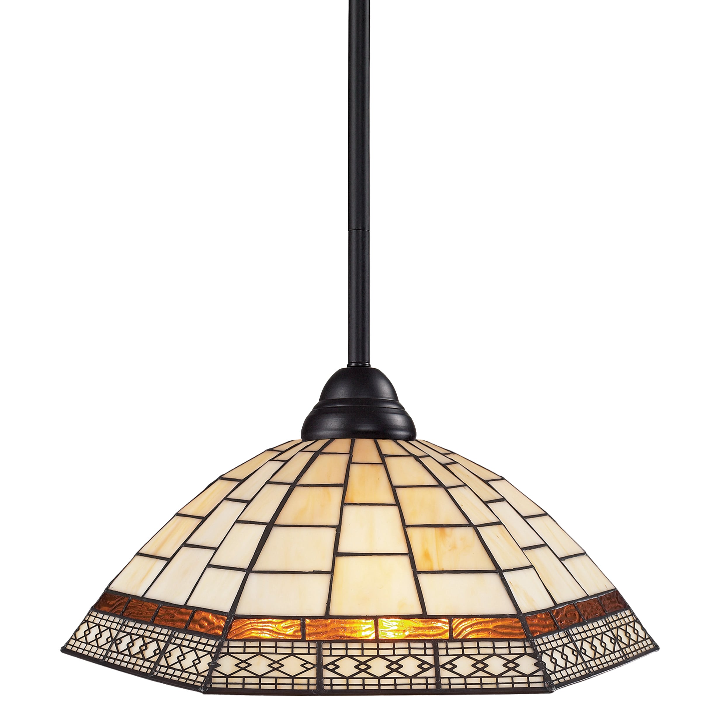 Riviera Bronze One light Indoor Mini Pendant