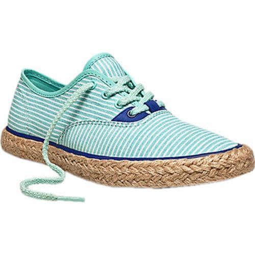 Womens PF Flyers Windjammer II Canvas Blue Stripe Canvas  