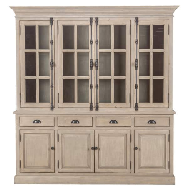 Wilson Reclaimed Wood 82 Inch China Cabinet By Kosas Home Overstock 7986200