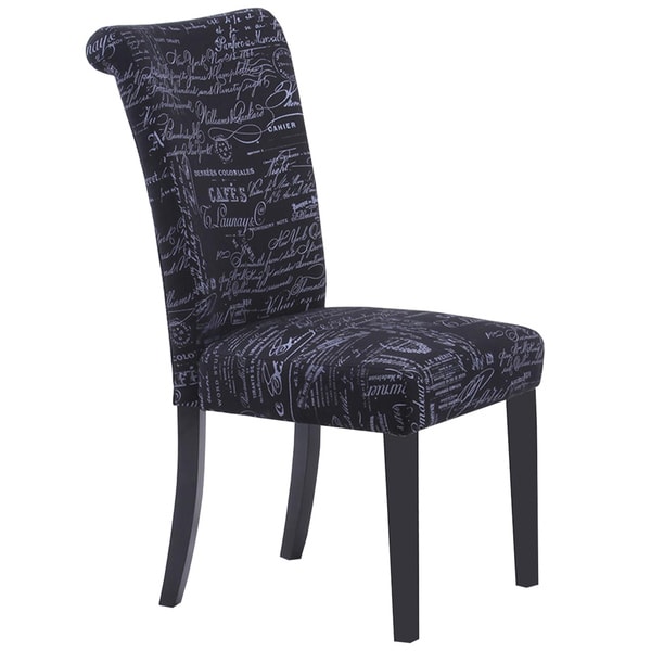 Voyage Script Dining Chairs (Set of 2) - Free Shipping ...