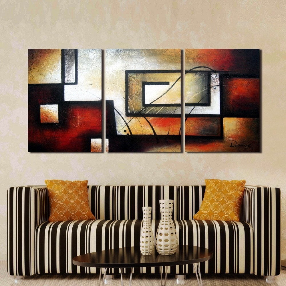 Shop Clay Alder Home Hand Painted 3-piece Gallery-wrapped Canvas Art ...