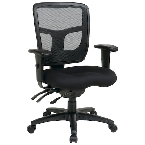 Office Star Pro-Line II Breathable ProGrid Ratchet Back Office Chair