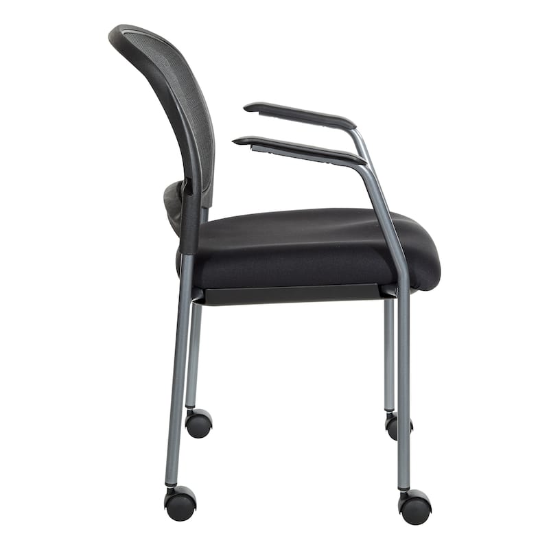 Pro-Line II Breathable ProGrid Rolling Visitor's Chair