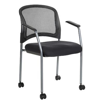 Pro-Line II Breathable ProGrid Rolling Visitor's Chair
