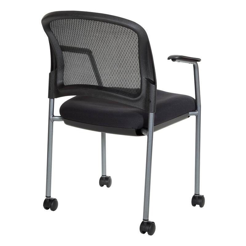 Pro-Line II Breathable ProGrid Rolling Visitor's Chair