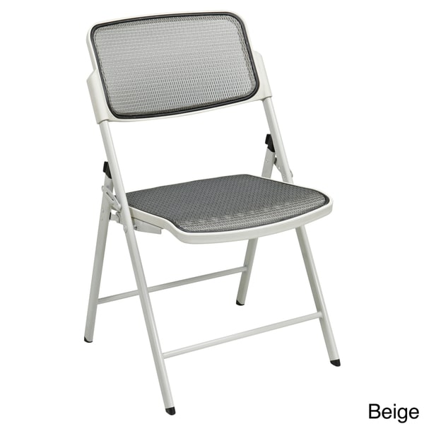 armless folding chair