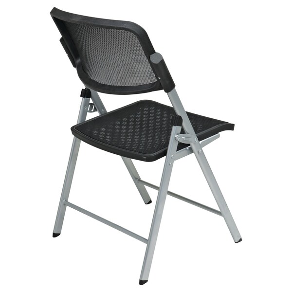 armless folding chair