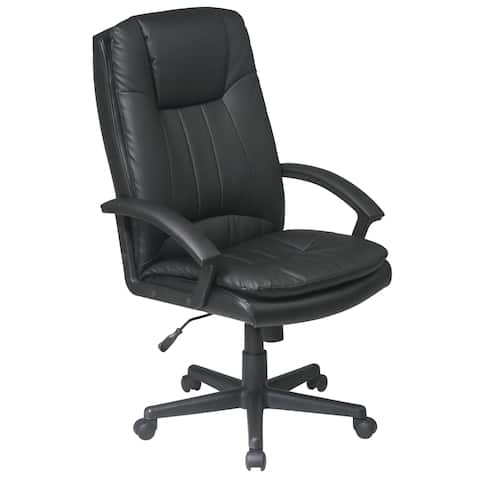 Deluxe High-Back Executive Bonded Leather Chair