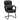 Bonded Leather Visitors Chair with Padded Arms and Sled Base