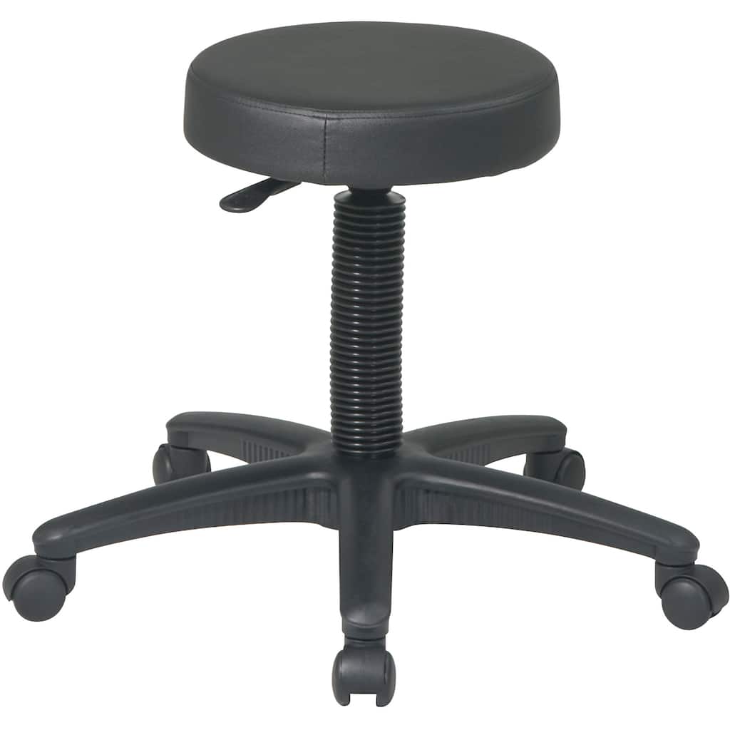 Backless Drafting Stool with Nylon Base