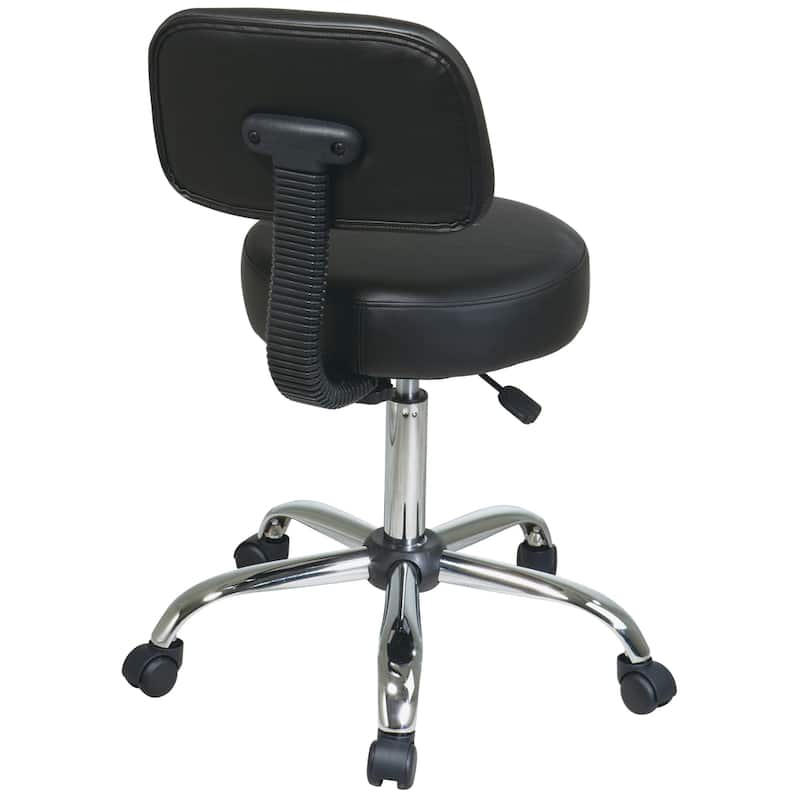 Pneumatic Drafting Chair with Stool and Back