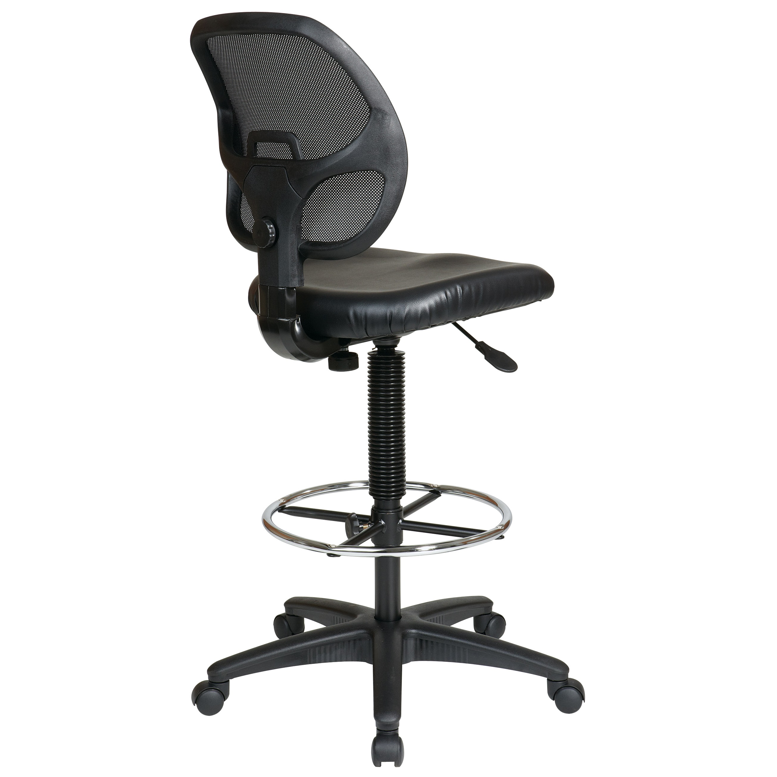 Office Star Work Smart Deluxe Mesh Back Drafting Chair Deluxe Mesh Back Drafting Chair