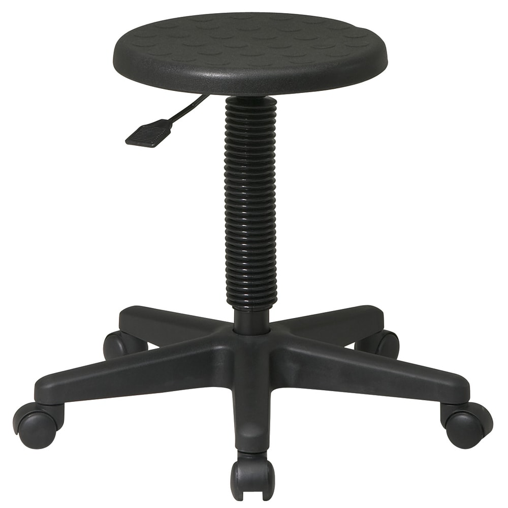 backless office chair stool