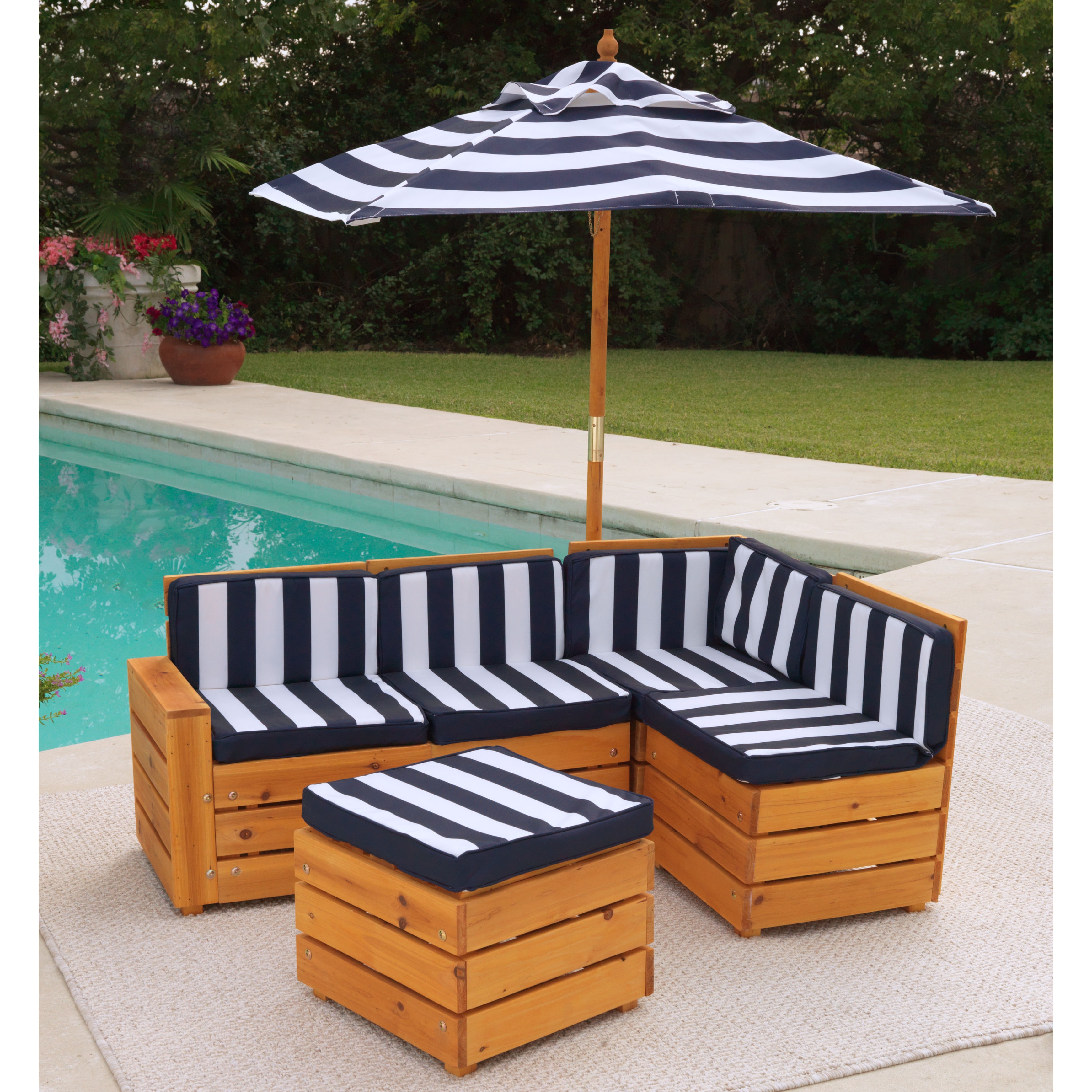 Shop Kidkraft Outdoor Sectional Free Shipping Today Overstock