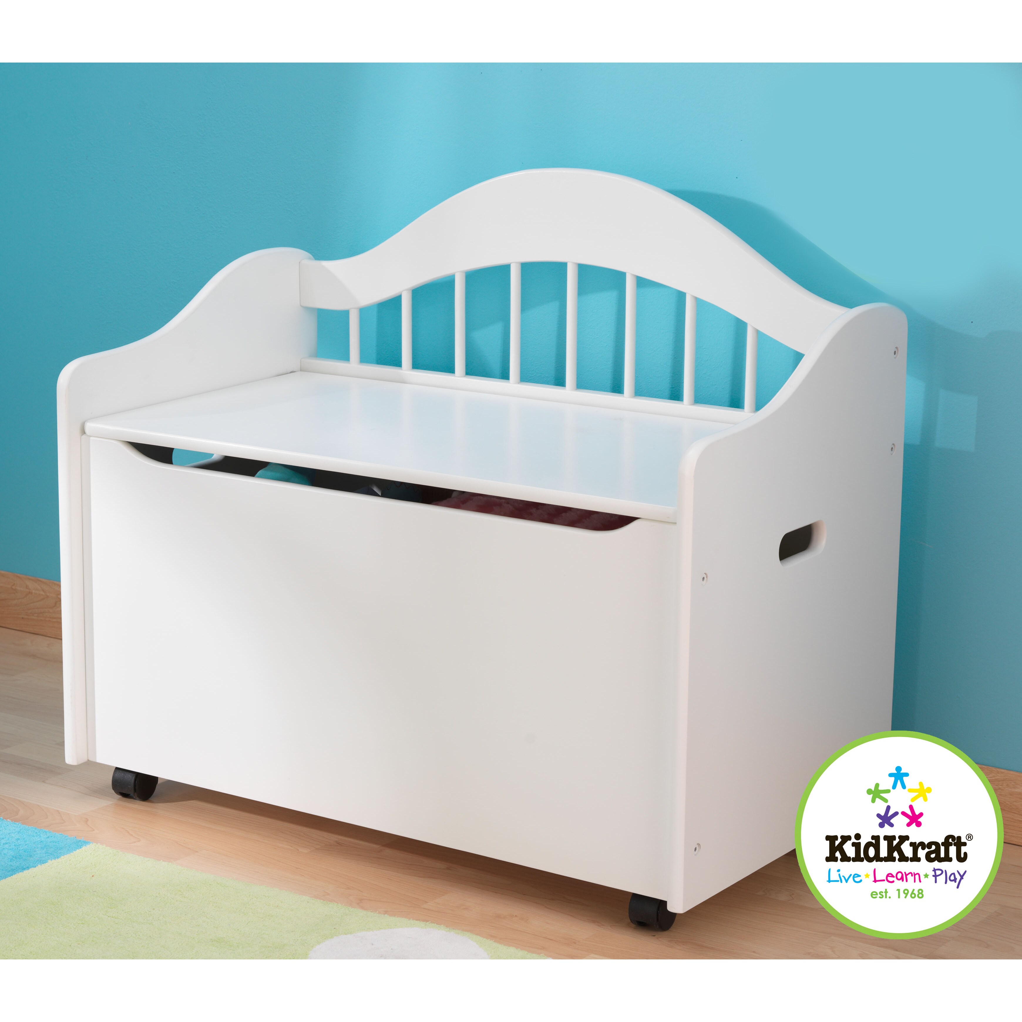 Kidkraft limited edition toy box white best sale