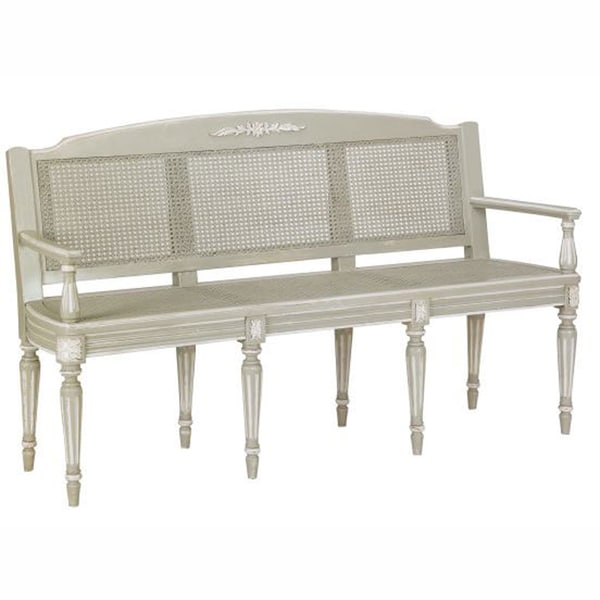 nuLOOM Casual Living Vintage Grey Bench