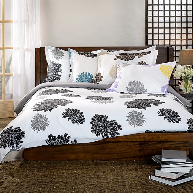 Bloom 300 Thread Count 3 piece Duvet Cover Set