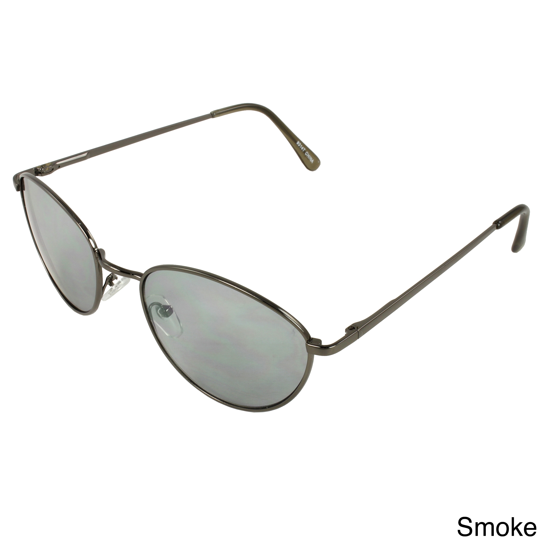 Apopo Eyewear Mens Retro Oval Sunglasses