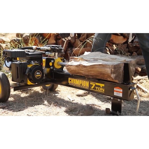 25 Ton Yard Machines Log Splitter Youtube