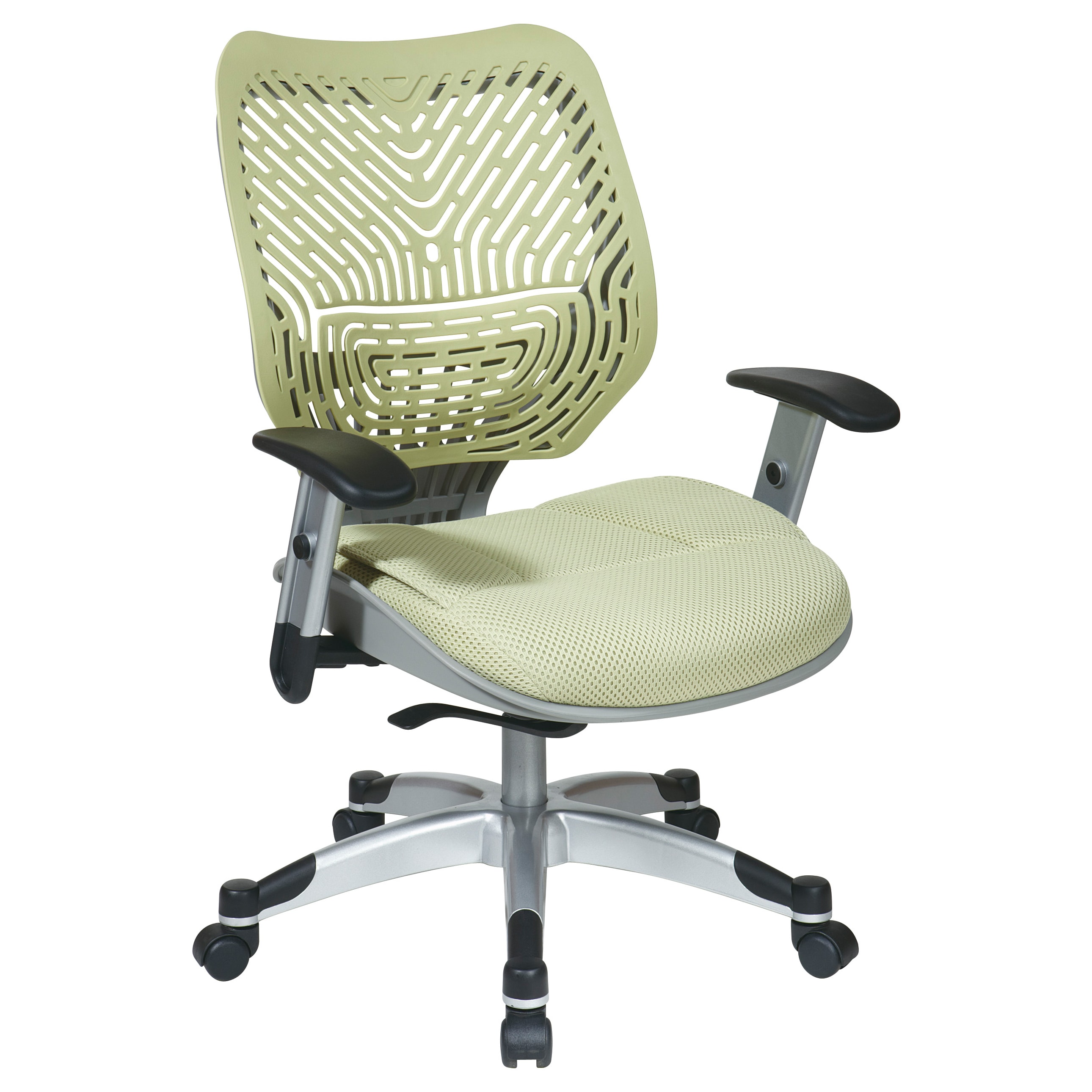 Office Star Products Unique Self Adjusting Kiwi SpaceFlex Back Office Chair