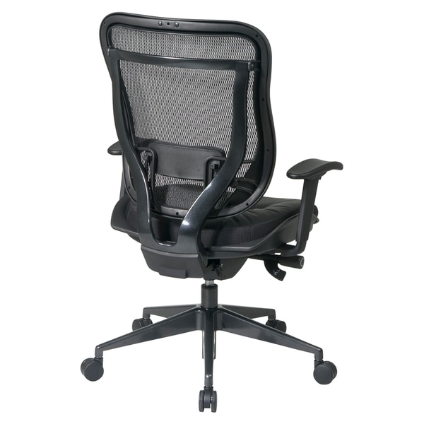 top grain leather big and tall office chair